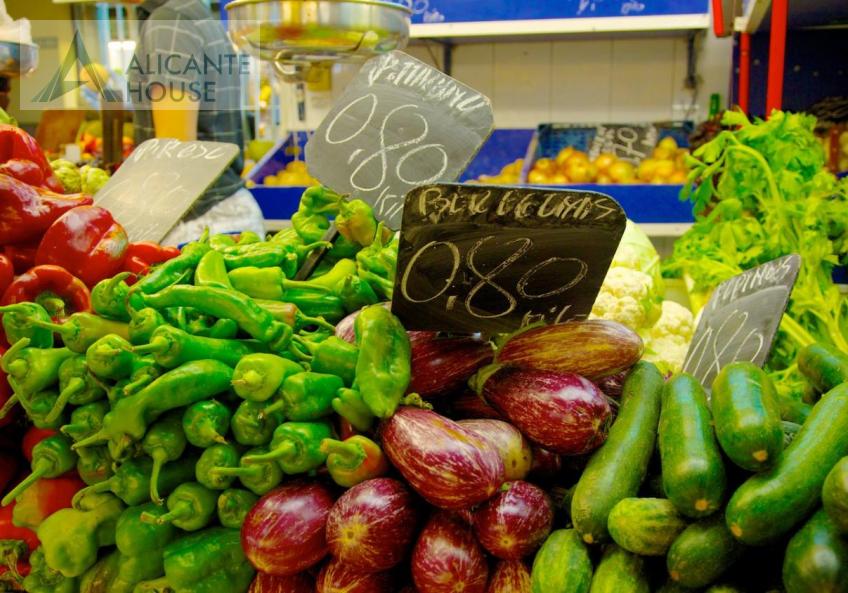 Vegetable market in Alicante