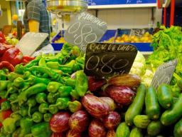 Vegetable market in Alicante